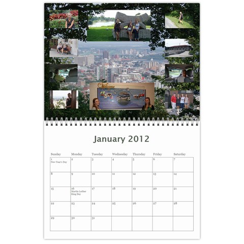  summer Of 2011 calendar By Laurel Jan 2012