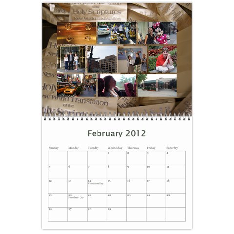  summer Of 2011 calendar By Laurel Feb 2012