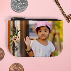 mini coin purse - love a