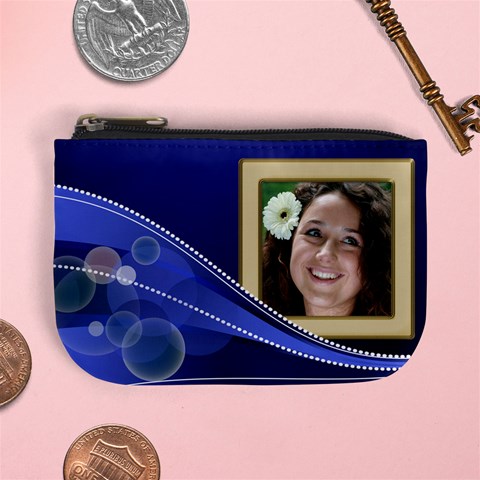 Party Mini Coin Purse By Deborah Front