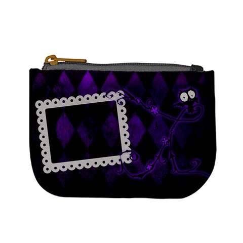 Happy Halloween Mini Coin Purse 01 By Carol Front