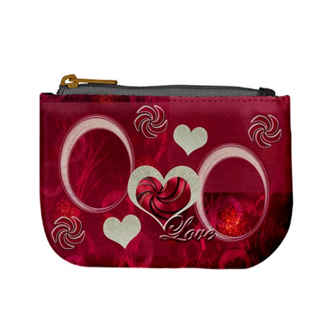 I Heart You Pink Coin Purse By Ellan Front