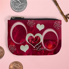 I Heart You Pink coin purse - Mini Coin Purse I Heart You Pink coin purse - Mini Coin Purse