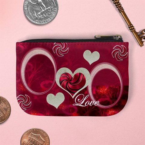 I Heart You Pink Coin Purse By Ellan Back
