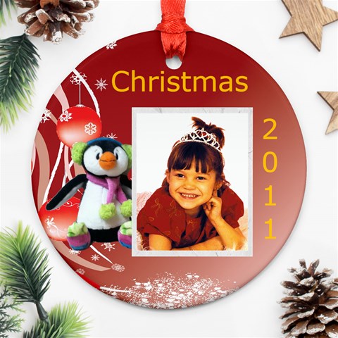 Penguin Ornament 1 By Kim Blair Front