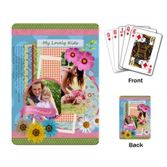 flower kids - Playing Cards Single Design (Rectangle)