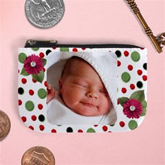 Mini Coin Purse red grn dots Mini Coin Purse red grn dots