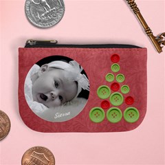 Mini Coin Purse Button Tree Mini Coin Purse Button Tree