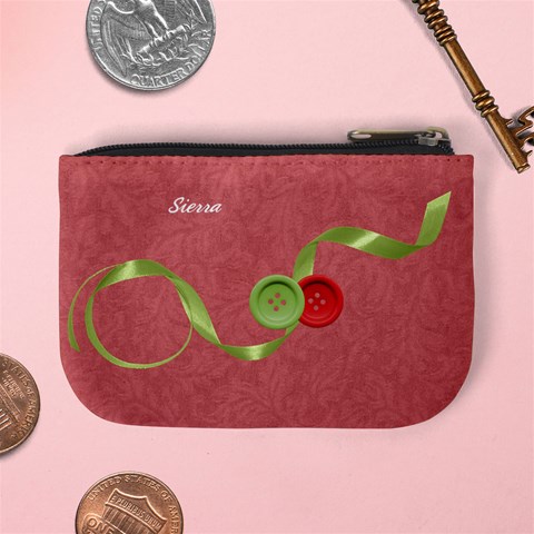Mini Coin Purse Button Tree By Laurrie Back