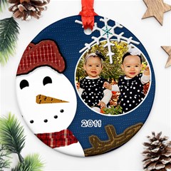 TwinsOrnament - Ornament (Round)