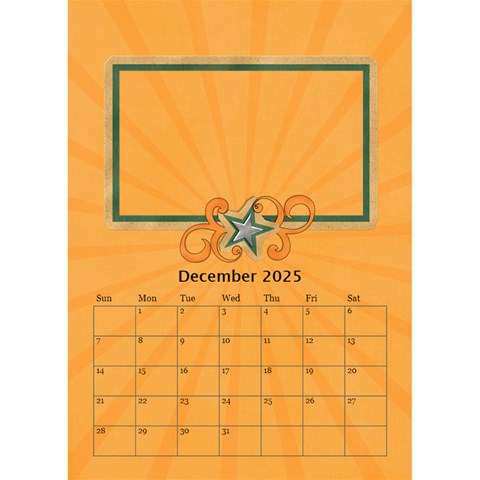 Desktop Calendar 6  X 8 5 : Cool Dude By Jennyl Dec 2025