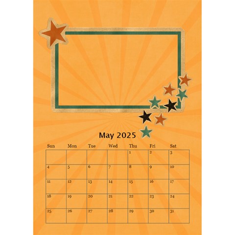 Desktop Calendar 6  X 8 5 : Cool Dude By Jennyl May 2025