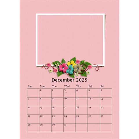 Desktop Calendar 6  X 8 5 : My Sweet Lil  Princess By Jennyl Dec 2025
