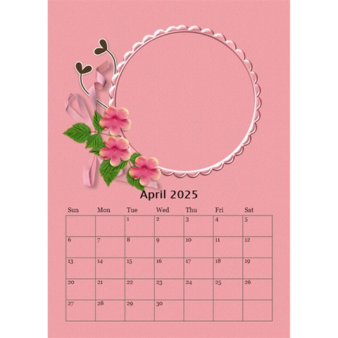 Desktop Calendar 6  X 8 5 : My Sweet Lil  Princess By Jennyl Apr 2025
