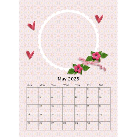 Desktop Calendar 6  X 8 5 : My Sweet Lil  Princess By Jennyl May 2025