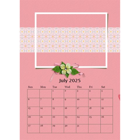 Desktop Calendar 6  X 8 5 : My Sweet Lil  Princess By Jennyl Jul 2025
