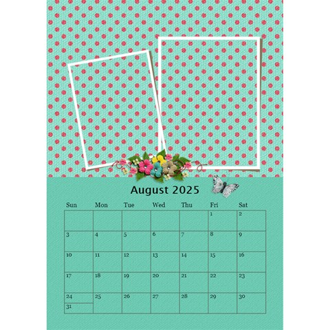 Desktop Calendar 6  X 8 5 : My Sweet Lil  Princess By Jennyl Aug 2025