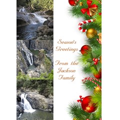 Christmas Greeting card 5x7 - Greeting Card 5  x 7 