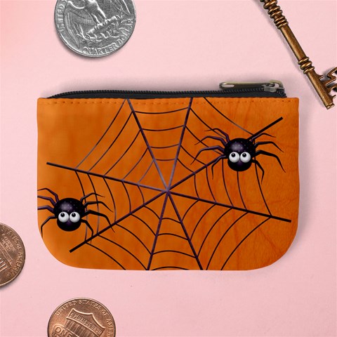 Halloween Mini Coin Purse By Elena Petrova Back
