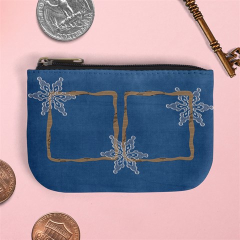 Winter Mini Coin Purse By Elena Petrova Front