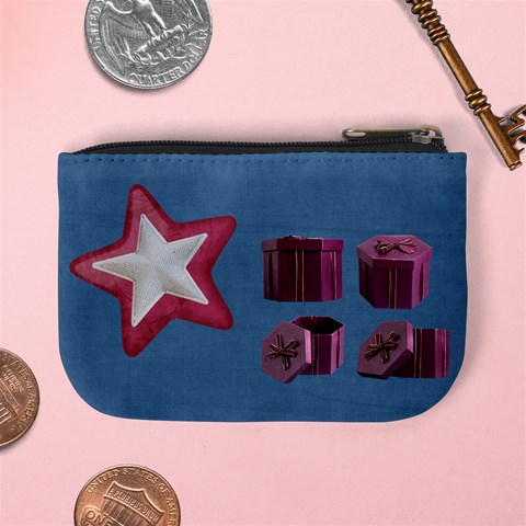 Winter Mini Coin Purse By Elena Petrova Back