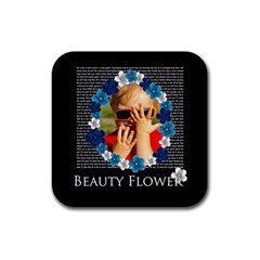flower girls - Rubber Coaster (Square) flower girls - Rubber Coaster (Square)