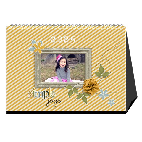 Desktop Calendar 8 5  X 6 : Simple Joys By Jennyl Cover