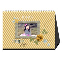 Desktop Calendar 8 5  X 6 : Simple Joys