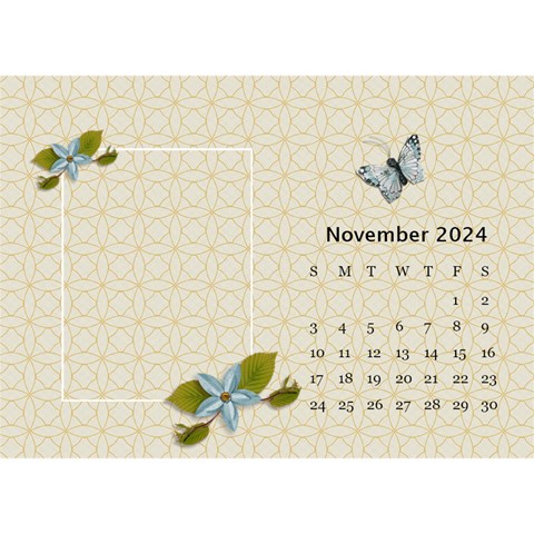 Desktop Calendar 8 5  X 6 : Simple Joys By Jennyl Nov 2024