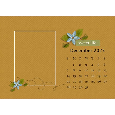 Desktop Calendar 8 5  X 6 : Simple Joys By Jennyl Dec 2025