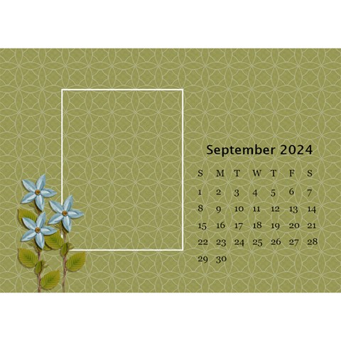Desktop Calendar 8 5  X 6 : Simple Joys By Jennyl Sep 2024