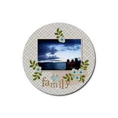 Coaster:  Family - Rubber Coaster (Round)