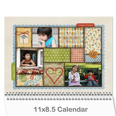 calendar_2012_1 - Wall Calendar 11  x 8.5  (12-Months)