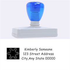 Snowflake Address Stamp
