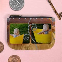 Pretty Golden Mini Coin Purse