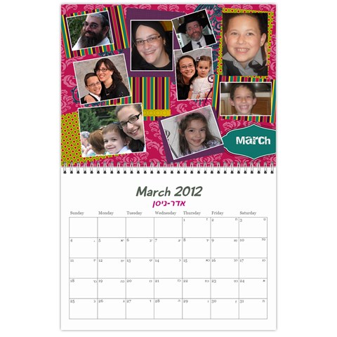 Calendar 2012 By Bryna Mar 2012