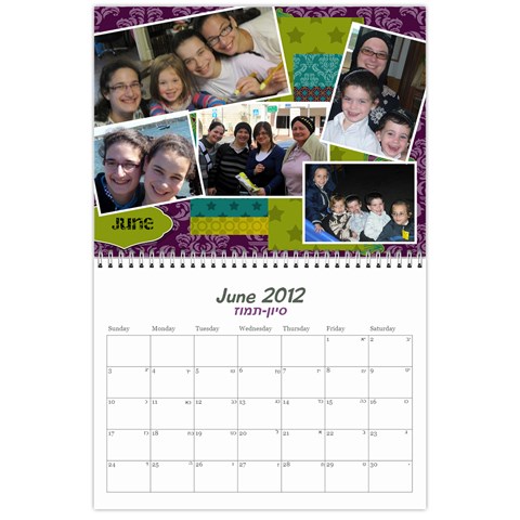 Calendar 2012 By Bryna Jun 2012