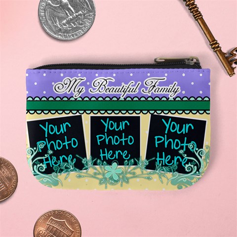 My Beautiful Family Coin Purse By Digitalkeepsakes Back
