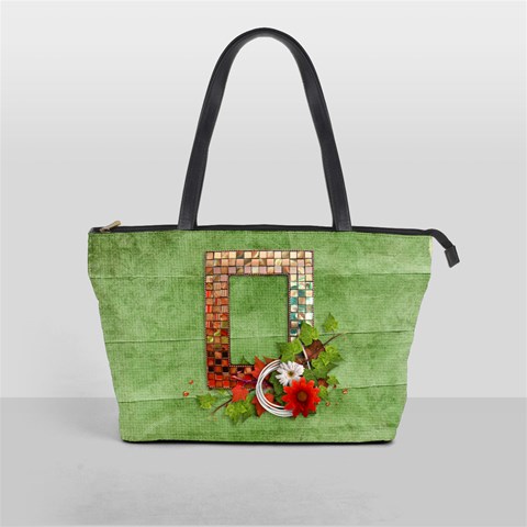 Classic Shoulder Bag By Armina Front