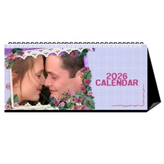 Little Flowers Desktop Calendar - Desktop Calendar 11  x 5 