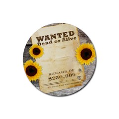 Cowboy´s partu Round coaster 02 - Rubber Coaster (Round)