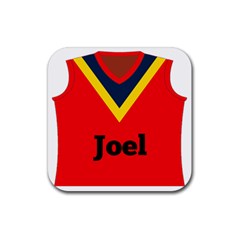 Footy Coaster - Rubber Coaster (Square)