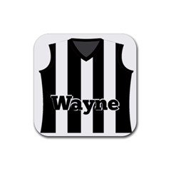 Footy Coaster - Rubber Coaster (Square)