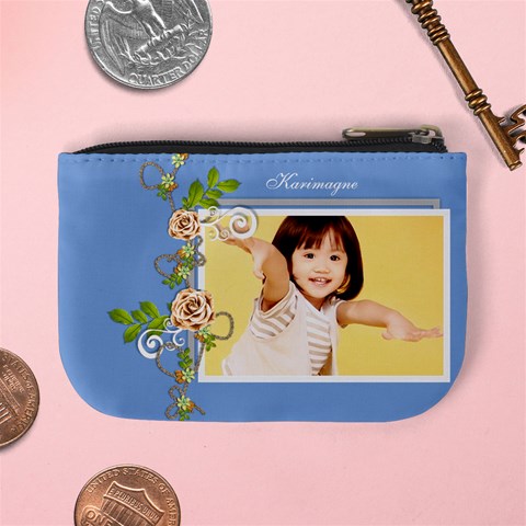 Mini Coin Purse B By Angel Back