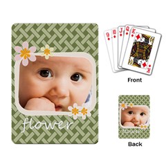 flower - Playing Cards Single Design (Rectangle)