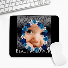 flower - Large Mousepad