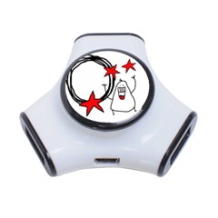 Garabatos 3 Port Usb Hub