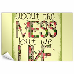 MESS Canvas print - Canvas 20  x 30 