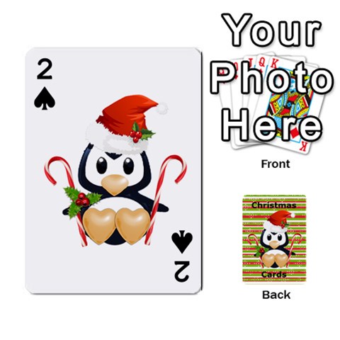 Christmas Cards Stocking Stuffer By Laurrie Front - Spade2