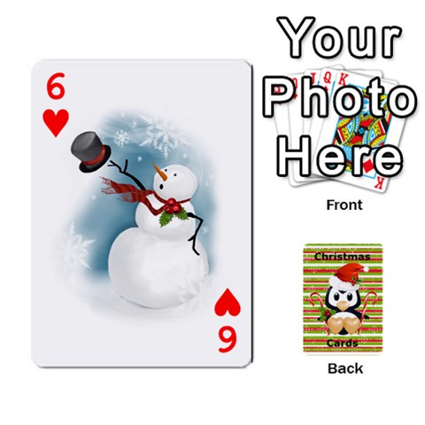 Christmas Cards Stocking Stuffer By Laurrie Front - Heart6